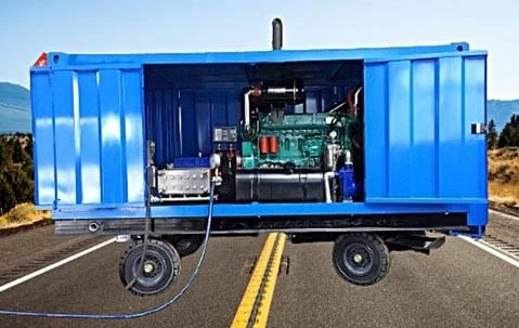 Heat Exchanger Hydro Blasting Machine