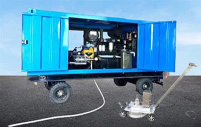 Màquina d'eliminació d'òxid de 2500 bars per hidrojet